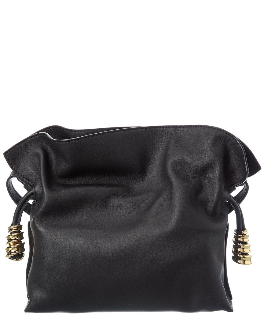 Loewe Loewe Coil Flamenco Mini Leather Clutch