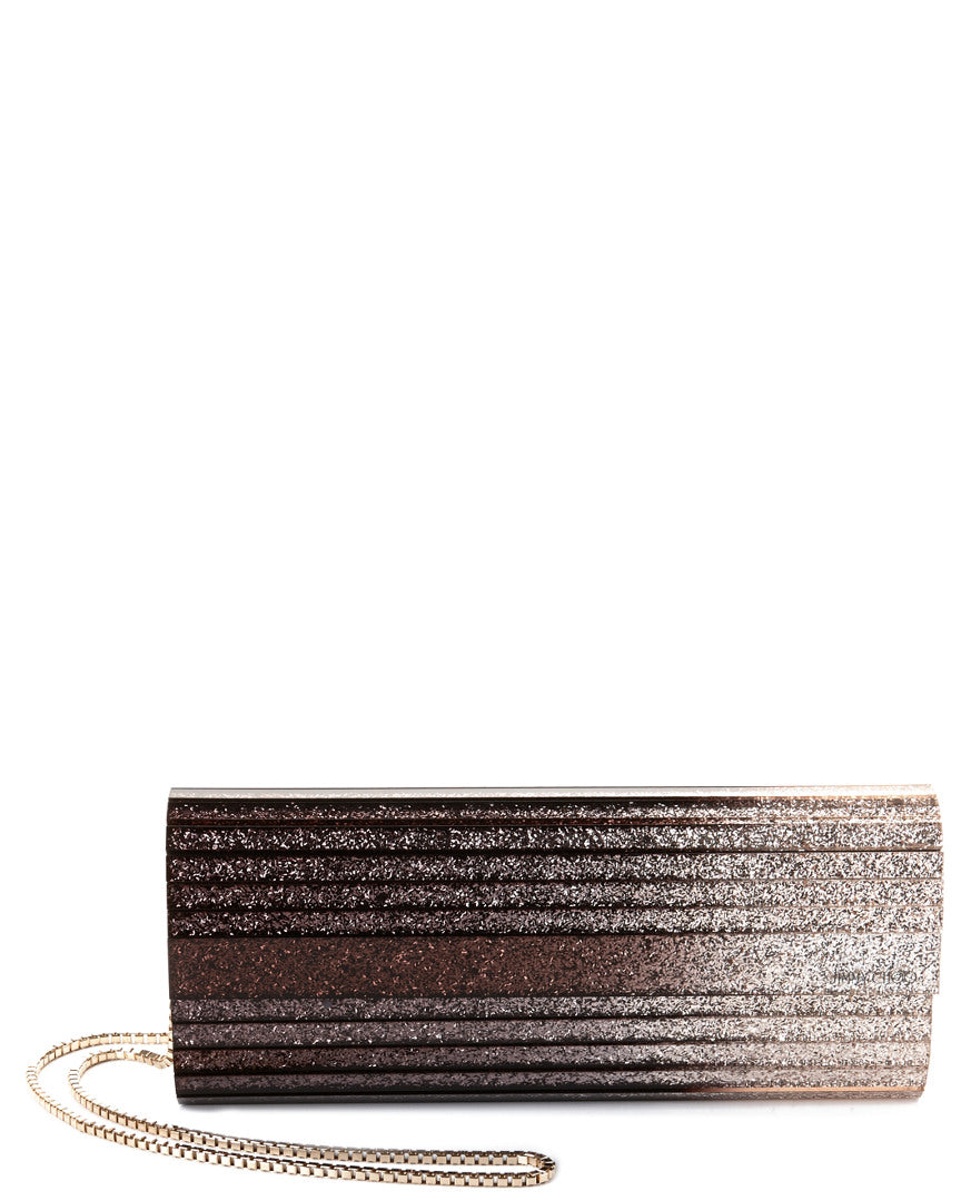 Jimmy Choo Jimmy Choo Sweetie Degrade Glitter Acrylic Clutch