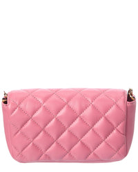 Versace Versace Iconic Leather Wallet On Chain