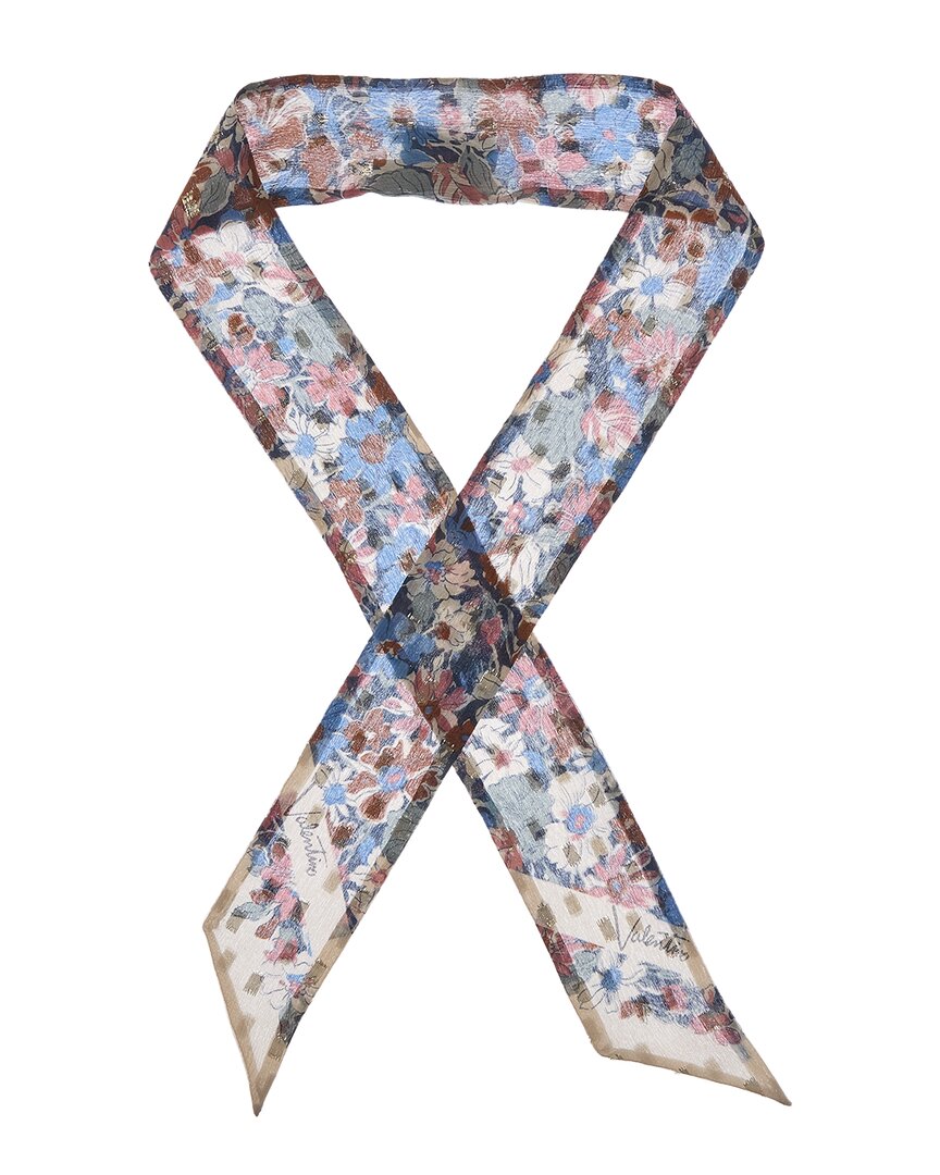Valentino Valentino Silk-Blend Scarf