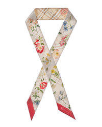 Burberry Burberry Skinny Blooms Silk Scarf