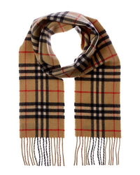 Burberry Check Cashmere Scarf