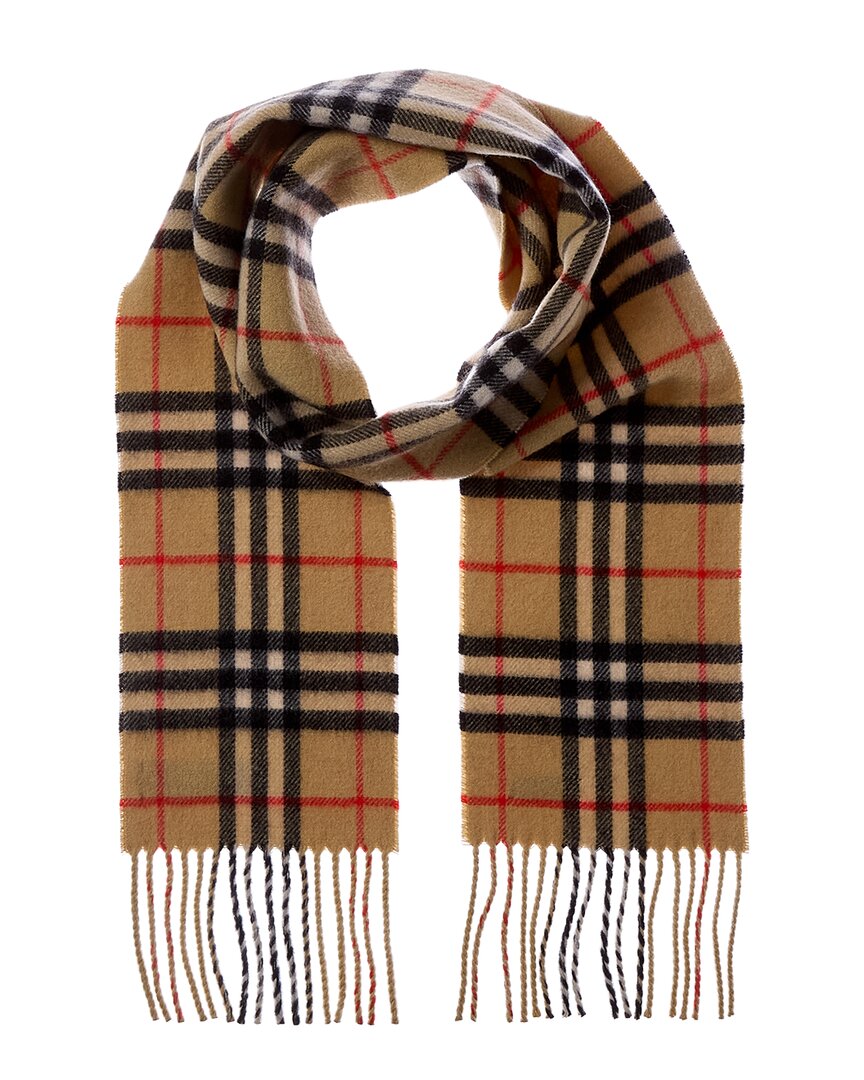 Burberry Check Cashmere Scarf