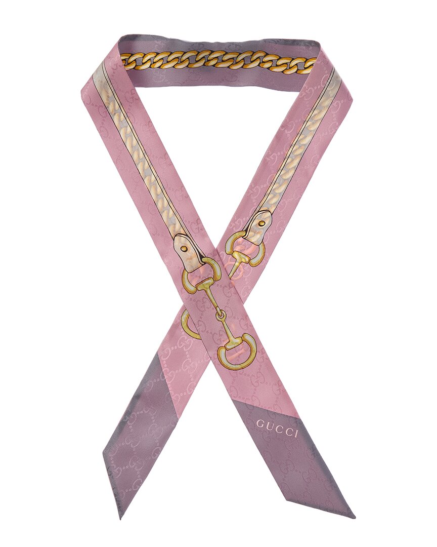 Gucci Gucci Silk Twill Scarf