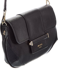 Jimmy Choo Jimmy Choo Bar Leather Wallet On Chain