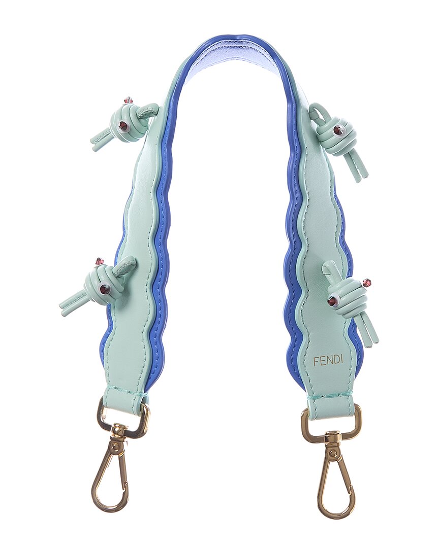 FENDI Fendi Mini Strap You Leather Shoulder Strap