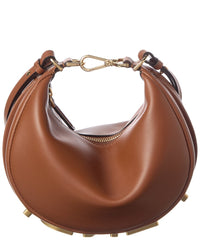 FENDI Fendi Fendigraphy Mini Leather Hobo Bag