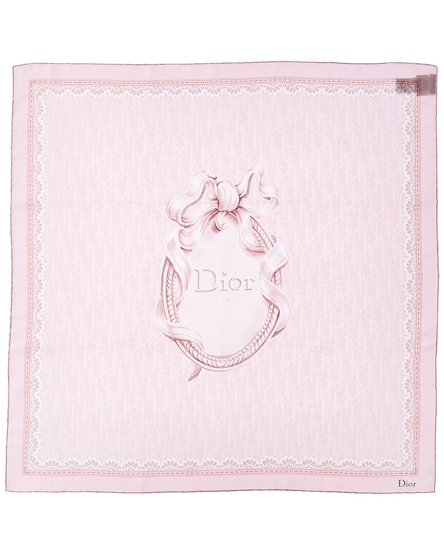 Dior Dior Medallion Silk Scarf