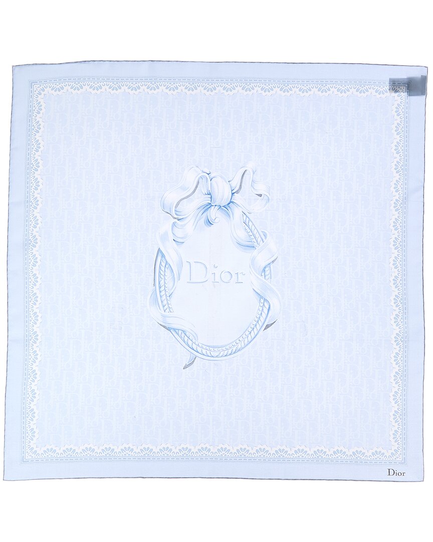 Dior Dior Medallion Silk Scarf