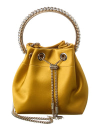 Jimmy Choo Jimmy Choo Bon Bon Satin Bucket Bag