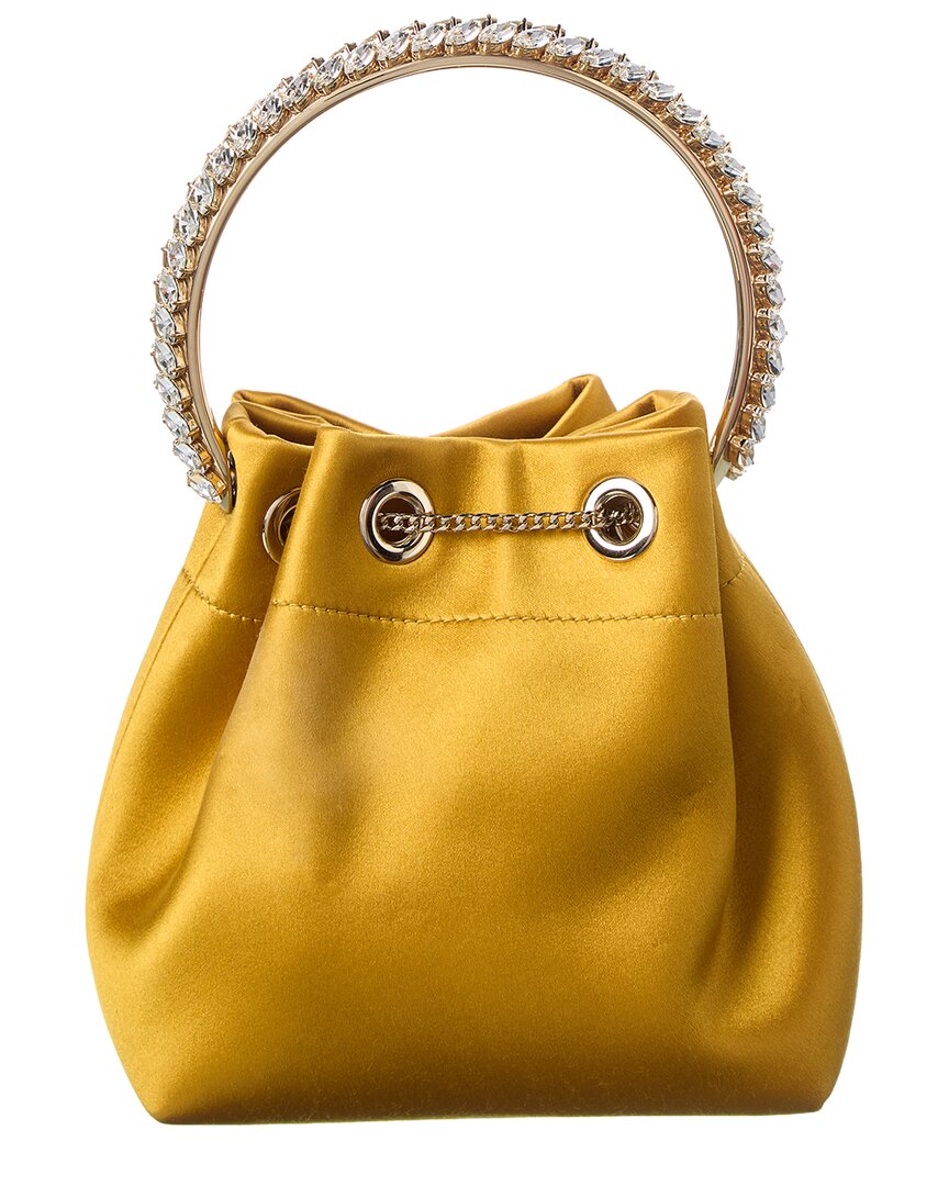 Jimmy Choo Jimmy Choo Bon Bon Satin Bucket Bag