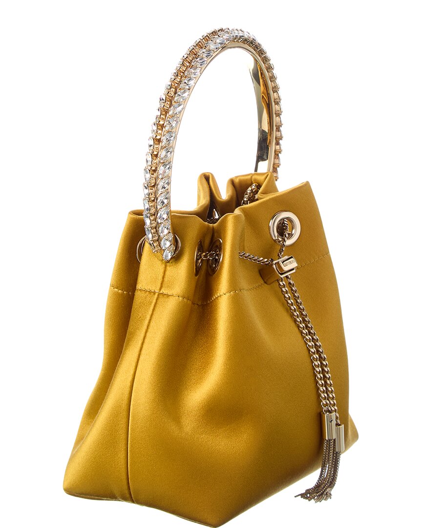 Jimmy Choo Jimmy Choo Bon Bon Satin Bucket Bag