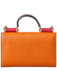 Dolce & Gabbana Dolce & Gabbana Sicily Von Leather Bag