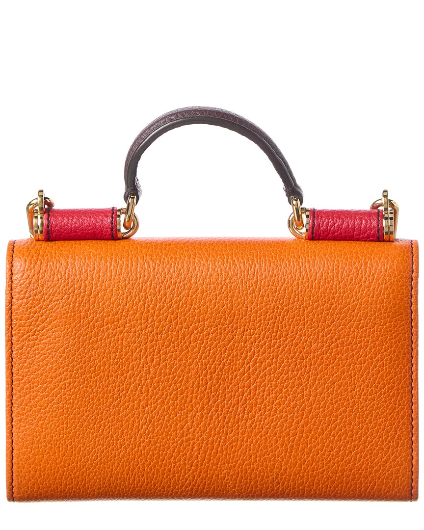 Dolce & Gabbana Dolce & Gabbana Sicily Von Leather Bag