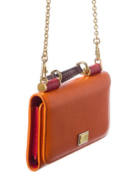 Dolce & Gabbana Dolce & Gabbana Sicily Von Leather Bag