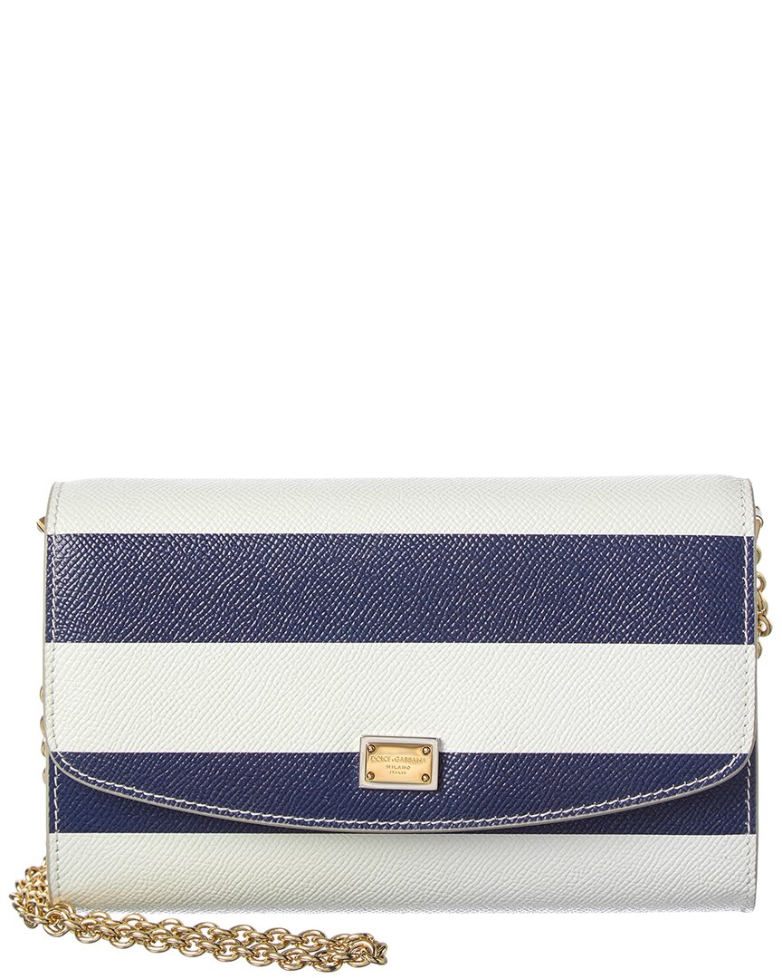 Dolce & Gabbana Dolce & Gabbana Dg Mini Leather Wallet On Chain
