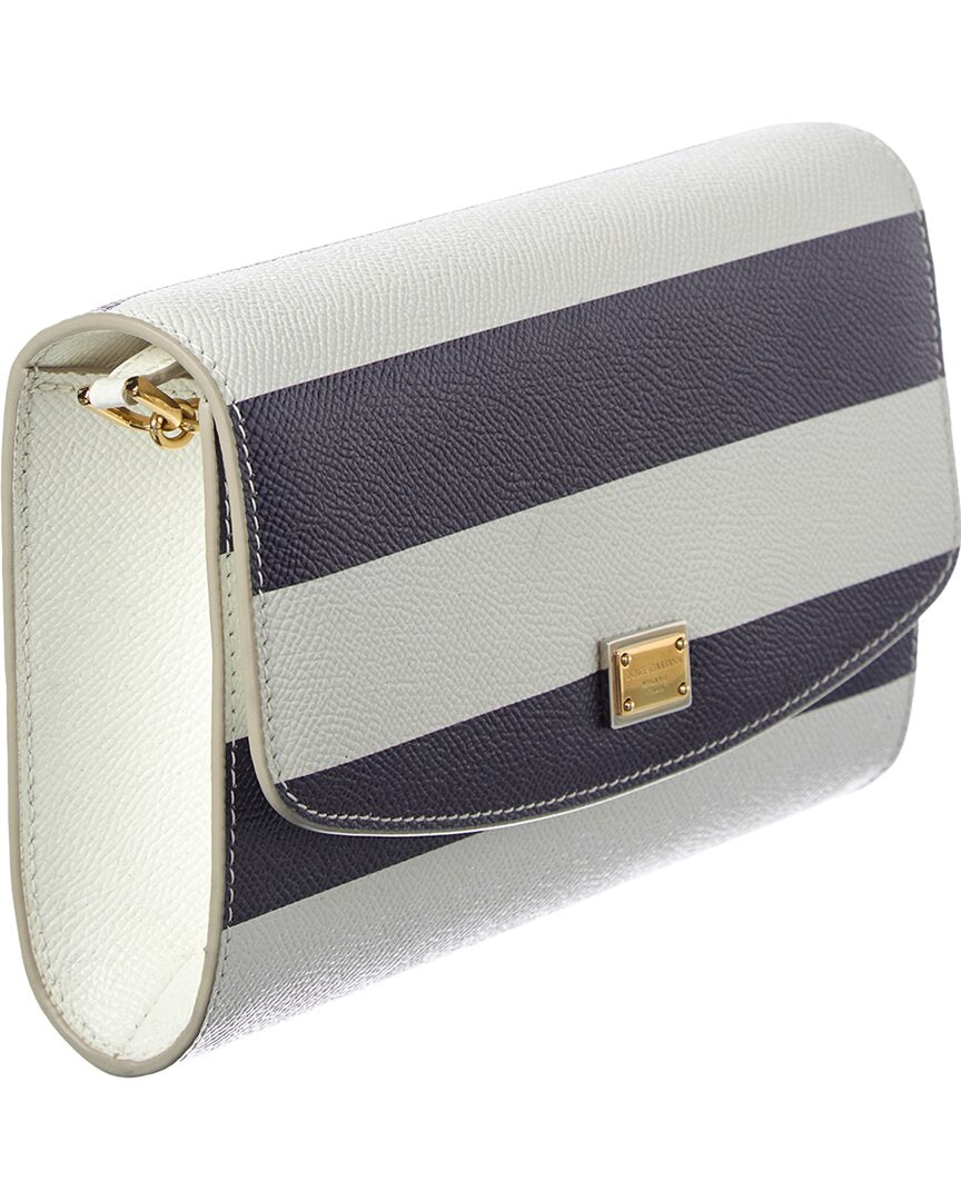 Dolce & Gabbana Dolce & Gabbana Dg Mini Leather Wallet On Chain