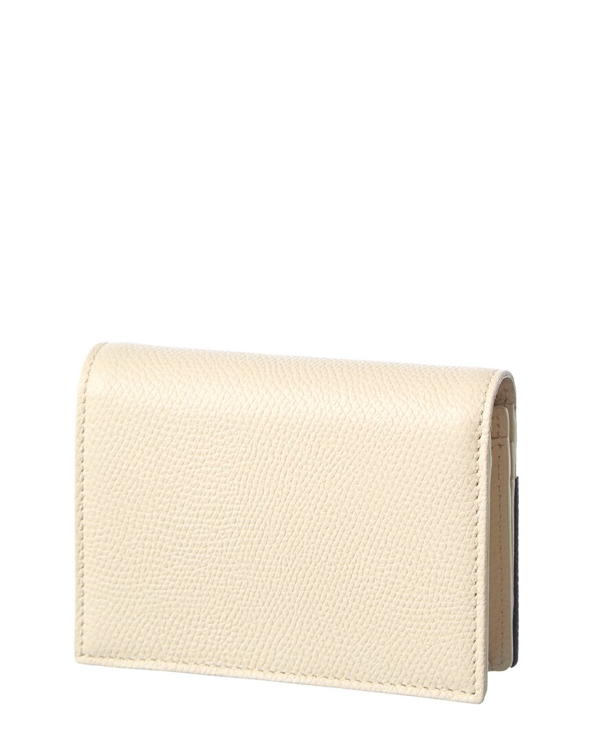 Valentino Valentino Vlogo Signature Leather Card Case