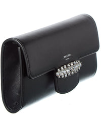 Jimmy Choo Jimmy Choo Bing Leather Wallet On Chain