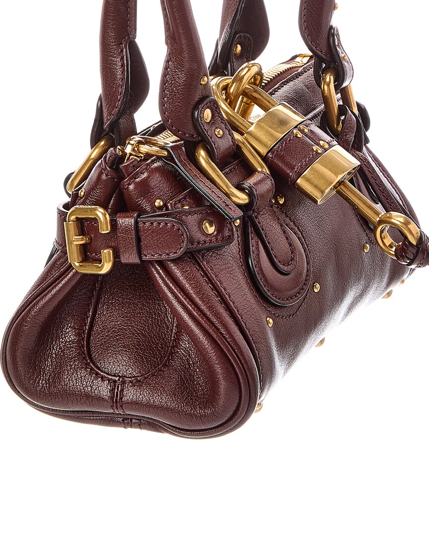 Chloé Chloé Paddington Small Leather Shoulder Bag