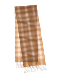 Amicale Cashmere Amicale Cashmere Ombre Windowpane Cashmere Scarf