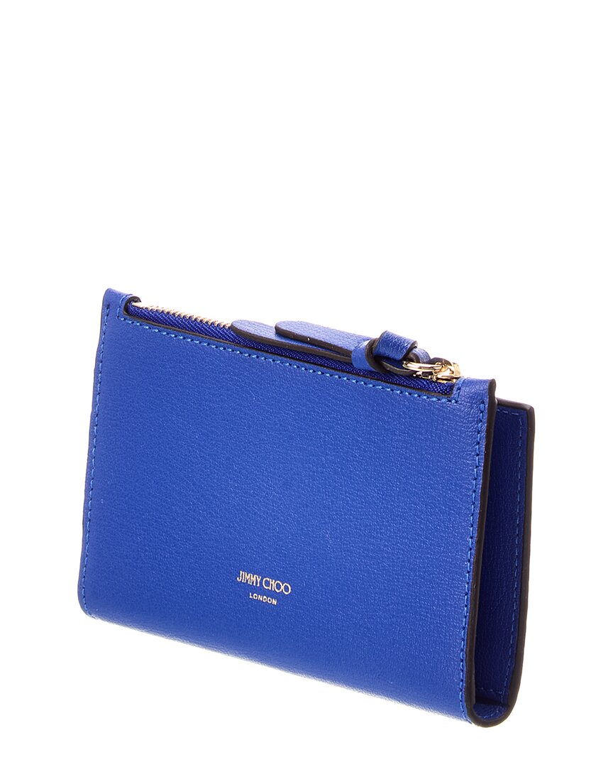 Jimmy Choo Jc Litzy Leather Wallet