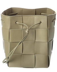 Bottega Veneta Cassette Intrecciato Leather Bucket Bag
