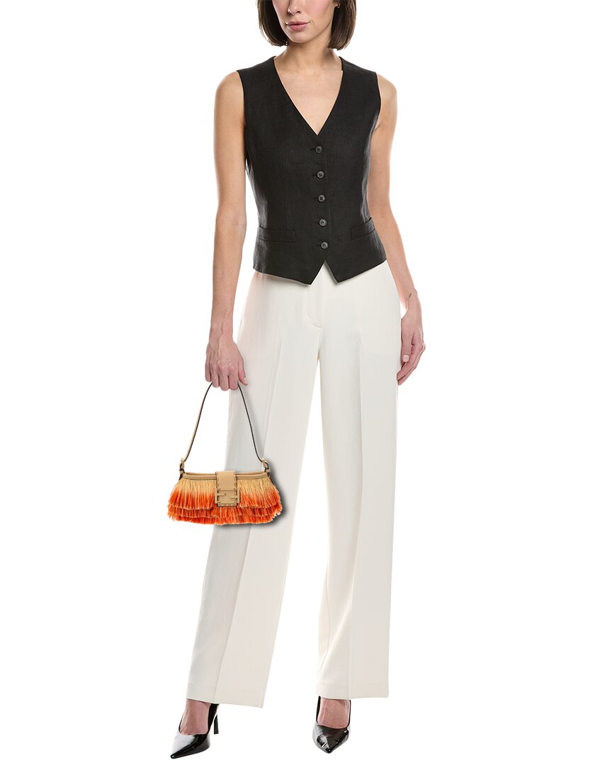 FENDI Fendi Baby Raffia Shoulder Bag