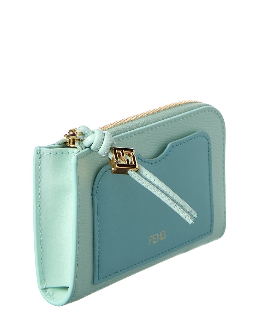 FENDI Fendi Ff Diamond Leather Coin Purse