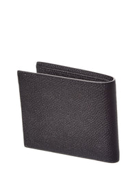 Valentino Valentino Vlogo Signature Leather Card Case