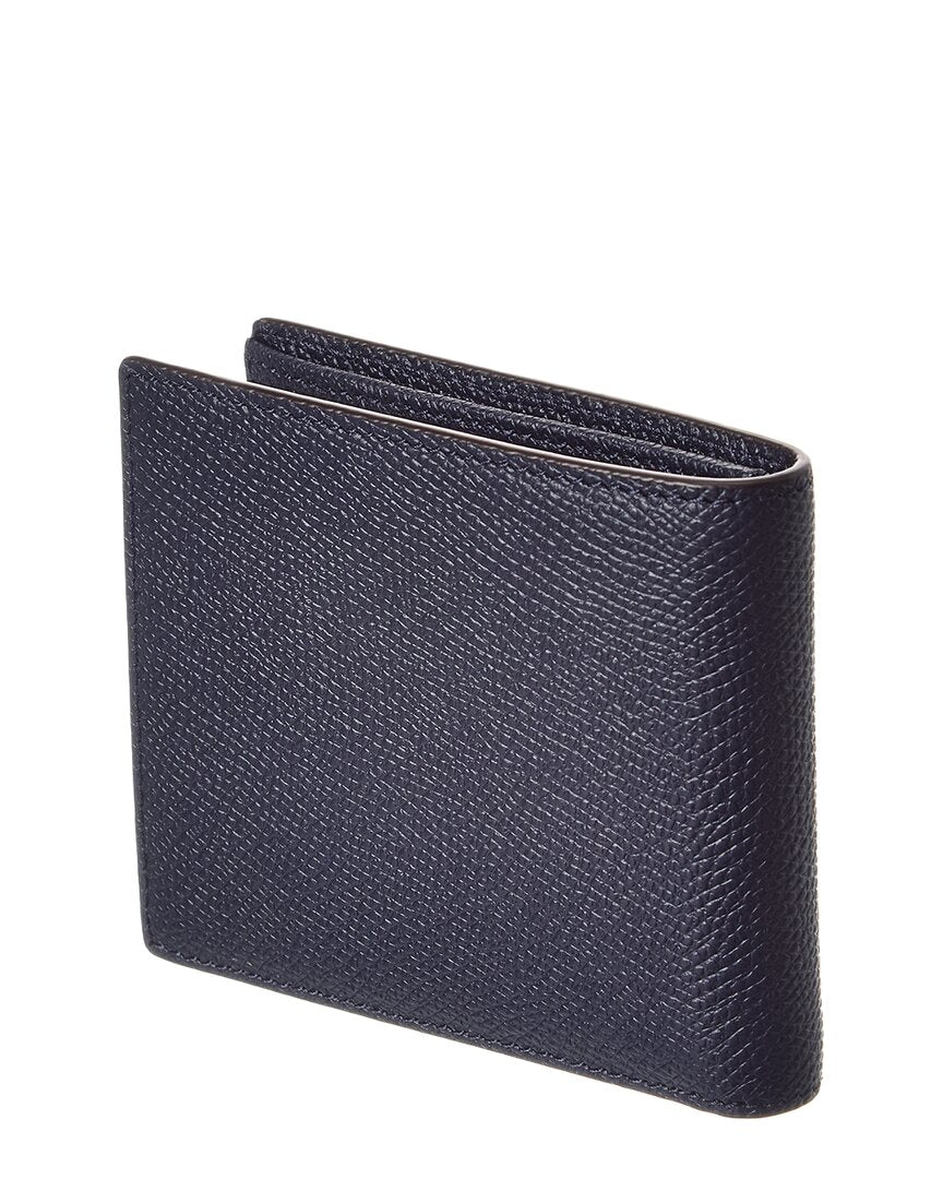 Valentino Valentino Vlogo Signature Leather Card Case