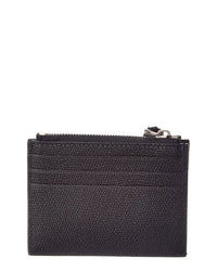 Valentino Valentino Vlogo Signature Leather Card Case