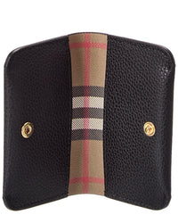 Burberry Burberry Leather Card Holder