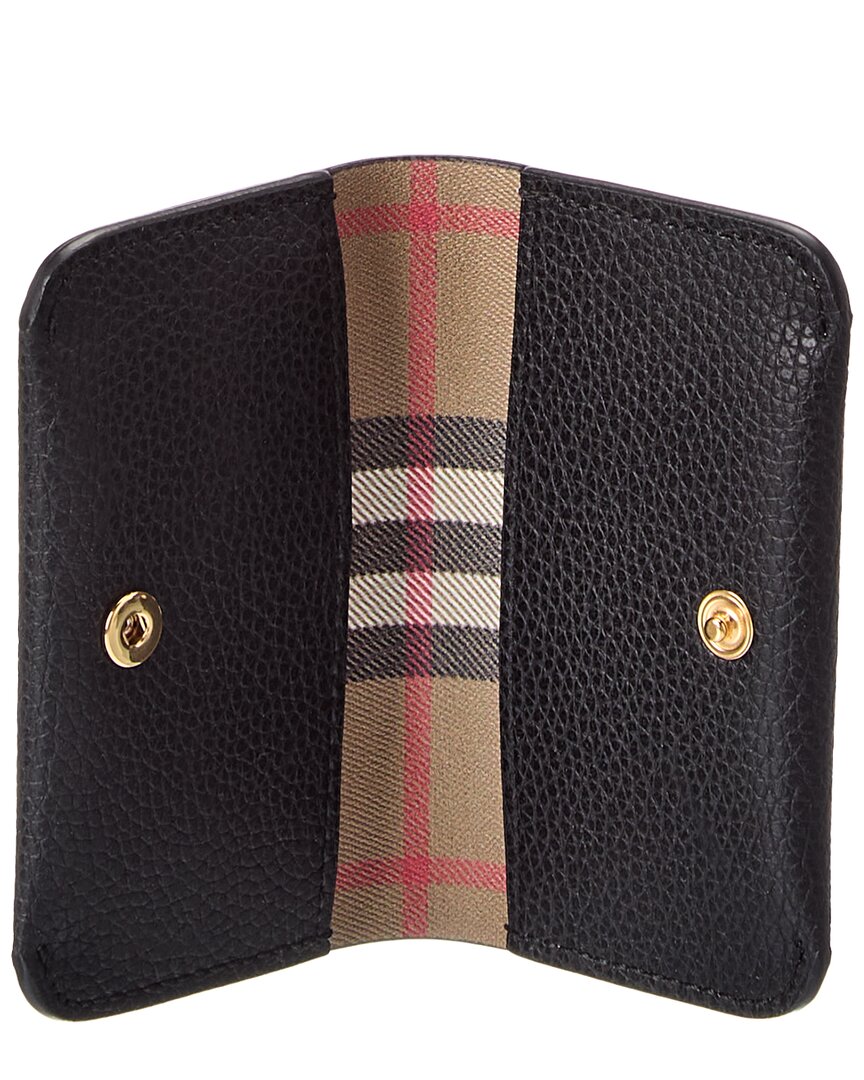 Burberry Burberry Leather Card Holder