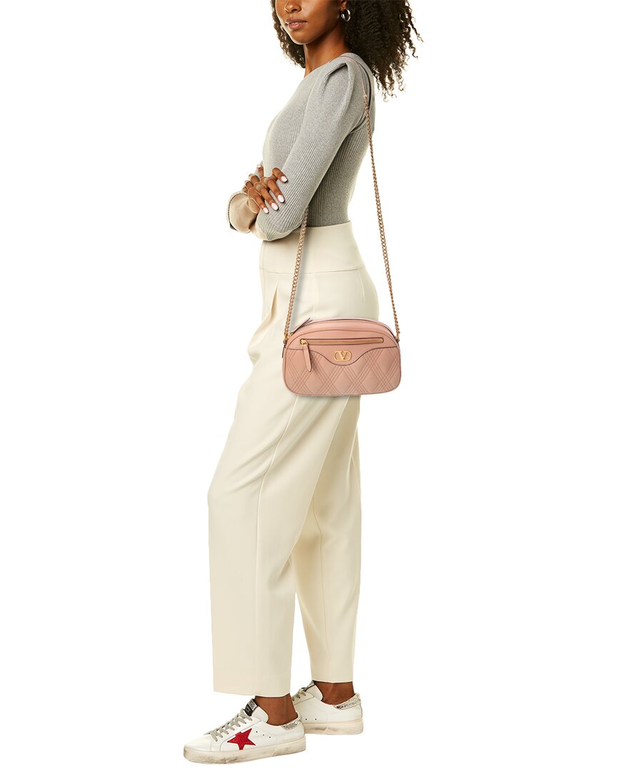 Valentino Quiltie 67 Medium Leather Crossbody