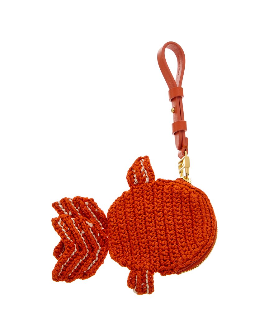 FENDI Fendi Bff Crochet Coin Purse
