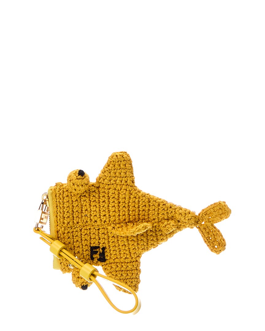 FENDI Fendi Bff Crochet Coin Purse