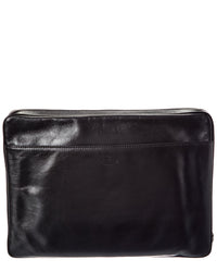 Valentino Valentino Vlogo Leather Pouch