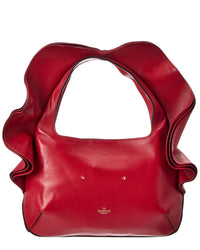 Valentino Valentino Atelier Leather Hobo Bag