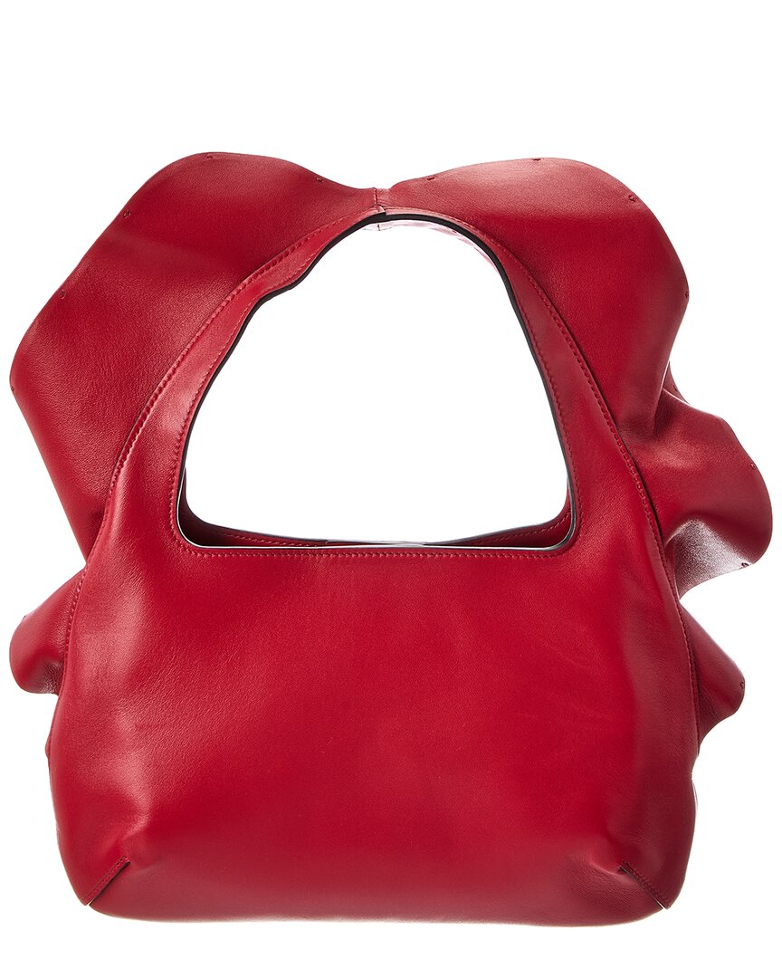 Valentino Valentino Atelier Leather Hobo Bag
