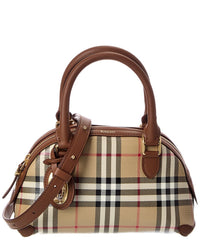 Burberry Burberry Primrose Mini Coated Canvas & Leather Crossbody