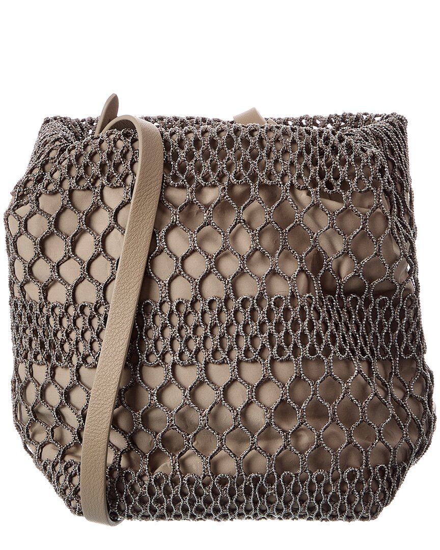 Brunello Cucinelli Brunello Cucinelli Leather Bucket Bag