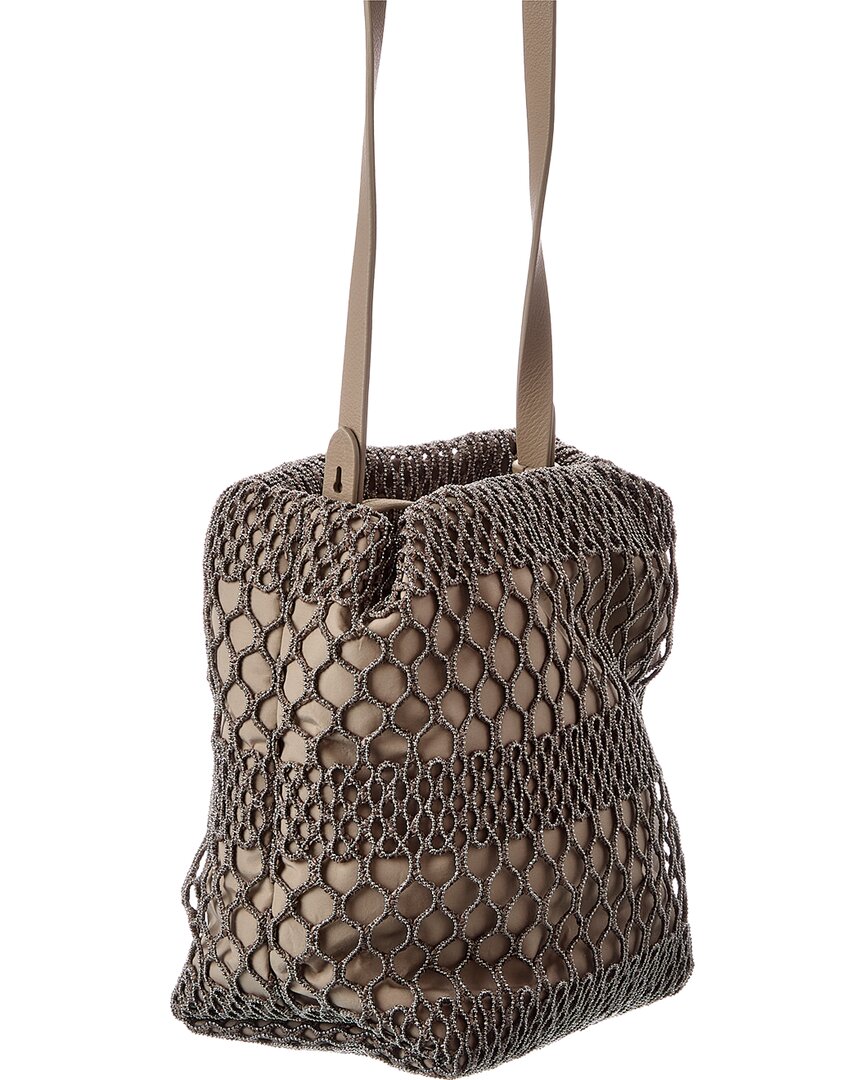 Brunello Cucinelli Brunello Cucinelli Leather Bucket Bag