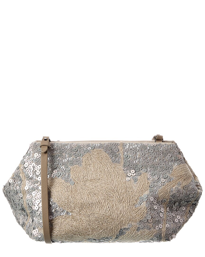 Brunello Cucinelli Brunello Cucinelli Linen Shoulder Bag