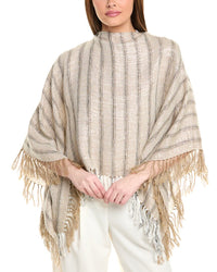 Brunello Cucinelli Brunello Cucinelli Linen-Blend Poncho