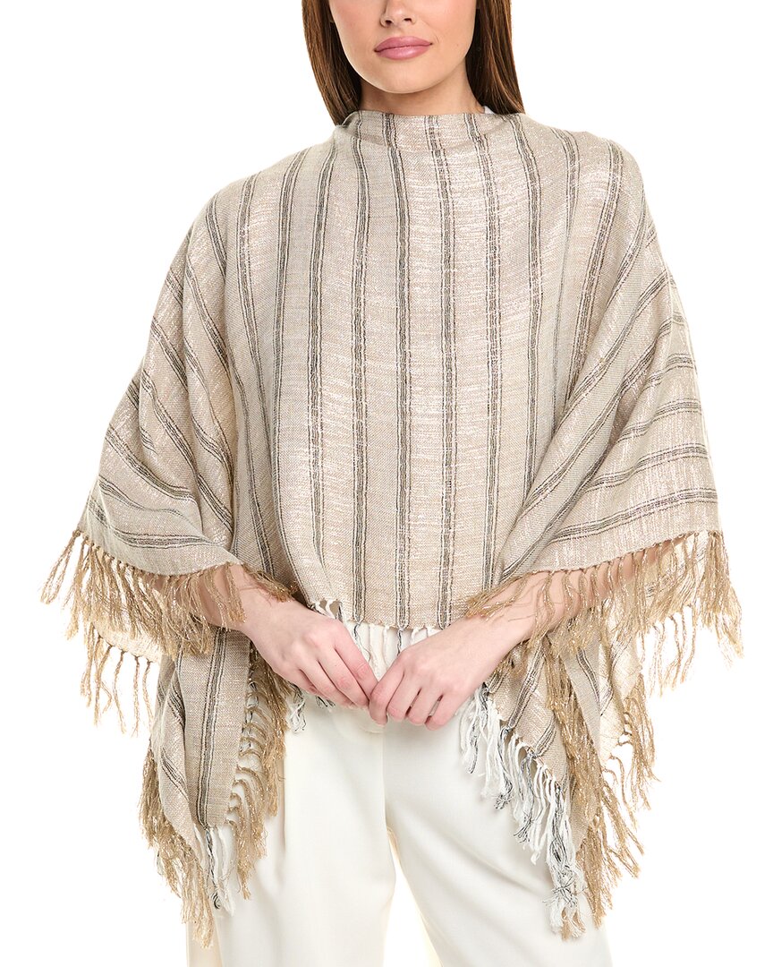 Brunello Cucinelli Brunello Cucinelli Linen-Blend Poncho