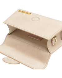 Jacquemus Jacquemus The Bambino Leather Flap Bag
