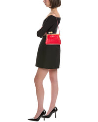 Jacquemus Jacquemus Croc-Embossed Leather Crossbody