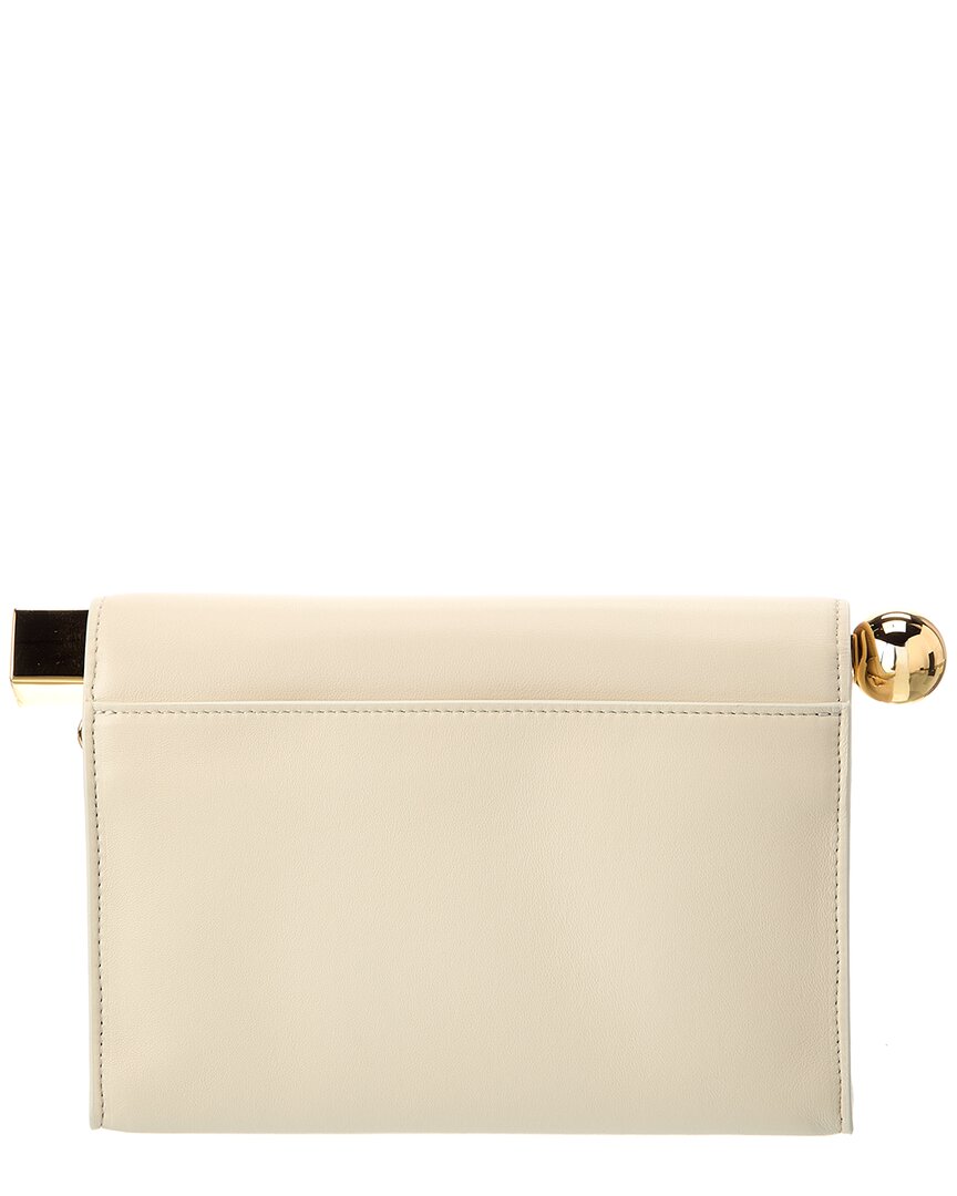 Jacquemus Jacquemus The Rond Carre Leather Clutch