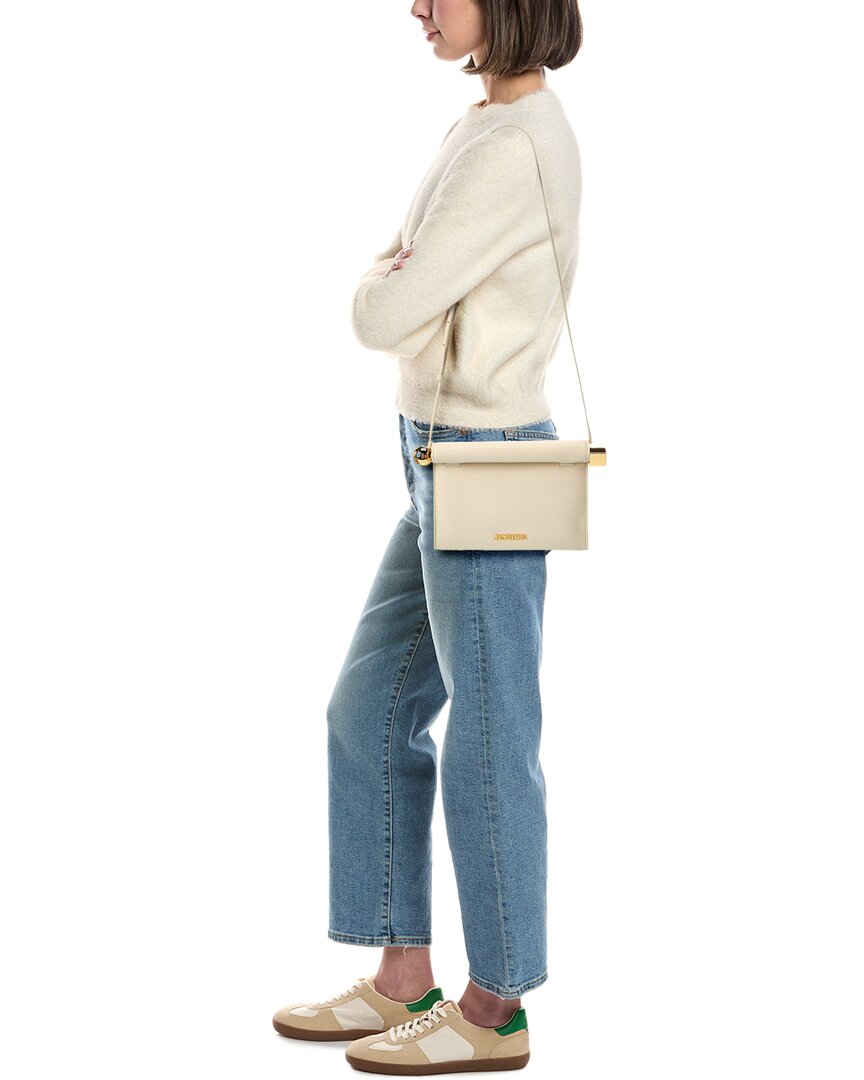 Jacquemus Jacquemus The Rond Carre Leather Clutch